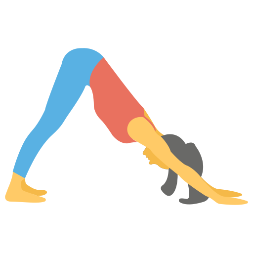 woman stretching hips
