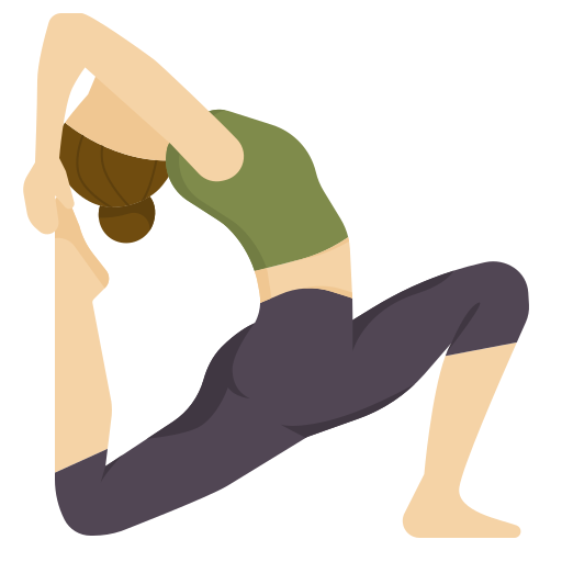 woman stretching back